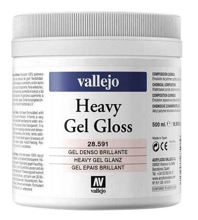 Een Heavy gel glans 500 ml Vallejo koop je bij Terpen Tijn